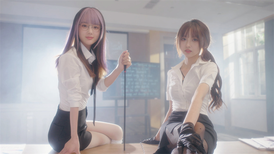 图片[1]-美女请别影响我学习/Knowledge, or know Lady