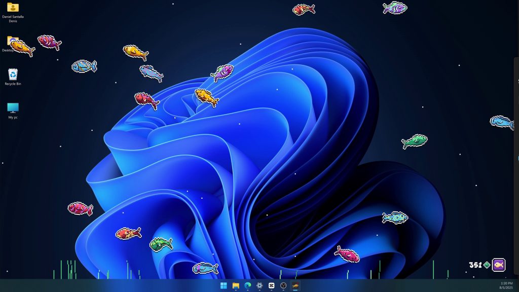 图片[1]-你搁这养鱼呢/Desktop Fishes